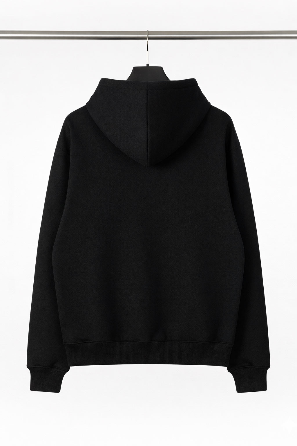 Fire Logo Hoodie - Black