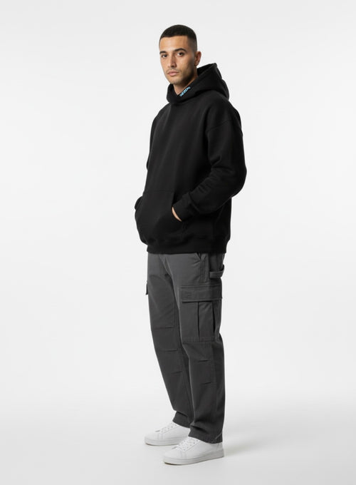 Large Logo Hoodie - Black